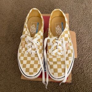 Mustard yellow vans
